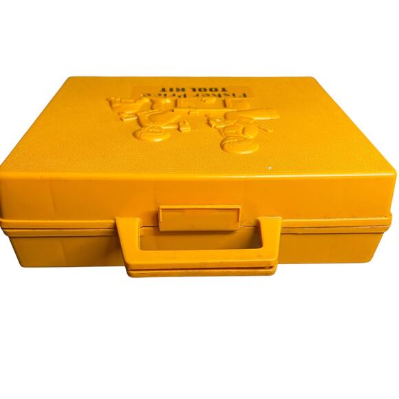 Fisher Price Tool Kit #924 Wind Up Drill Vintage 1977 Works Drill Made USA - Picture 3 of 8